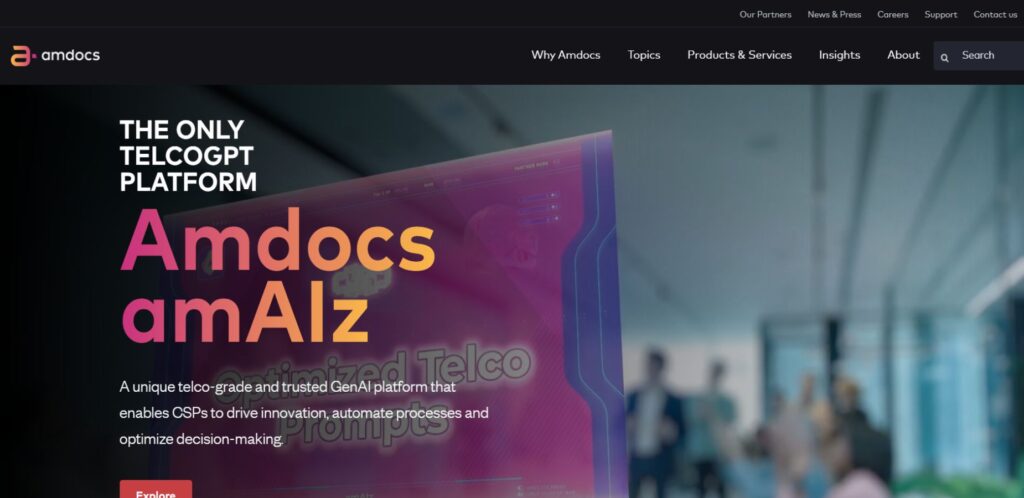 Product Based Companies in Pune-Amdocs