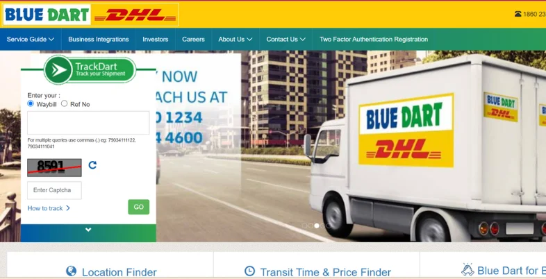 Blue Dart-Logistic Companies in Kolkata