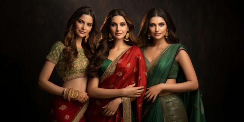 Captions for Traditional Look for Girl