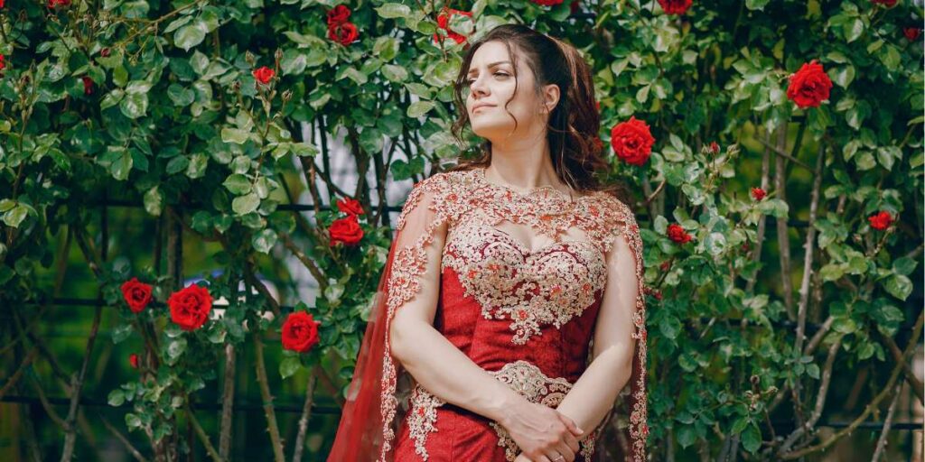 Captions for Traditional Look for Girl