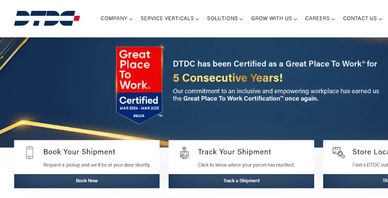 DTDC Express Limited-Logistic Companies in Kolkata