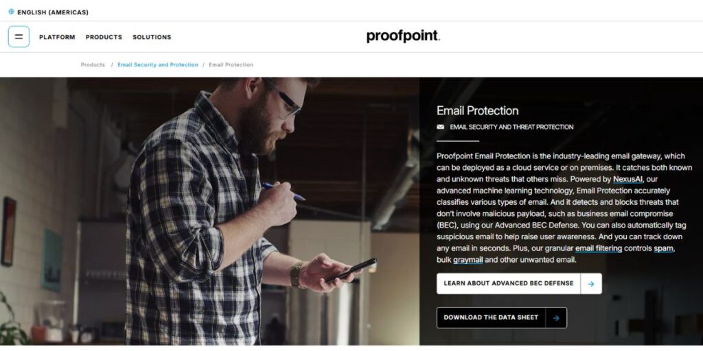 Network Security Solutions - Proofpoint Email Protection