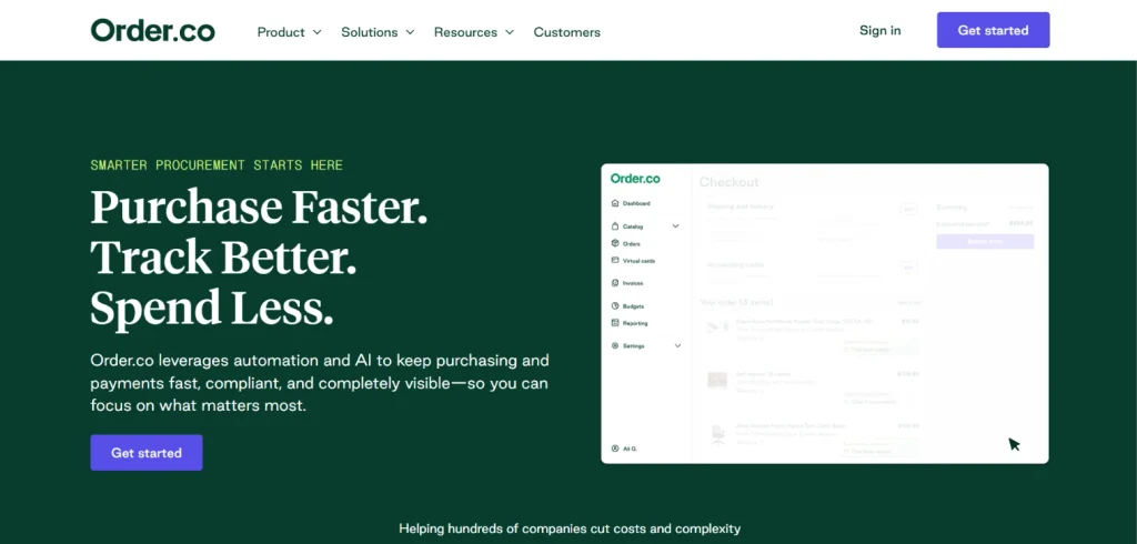 Order.co - Accounts Payable Automation Software