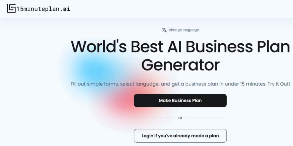 AI Business Plan Generators