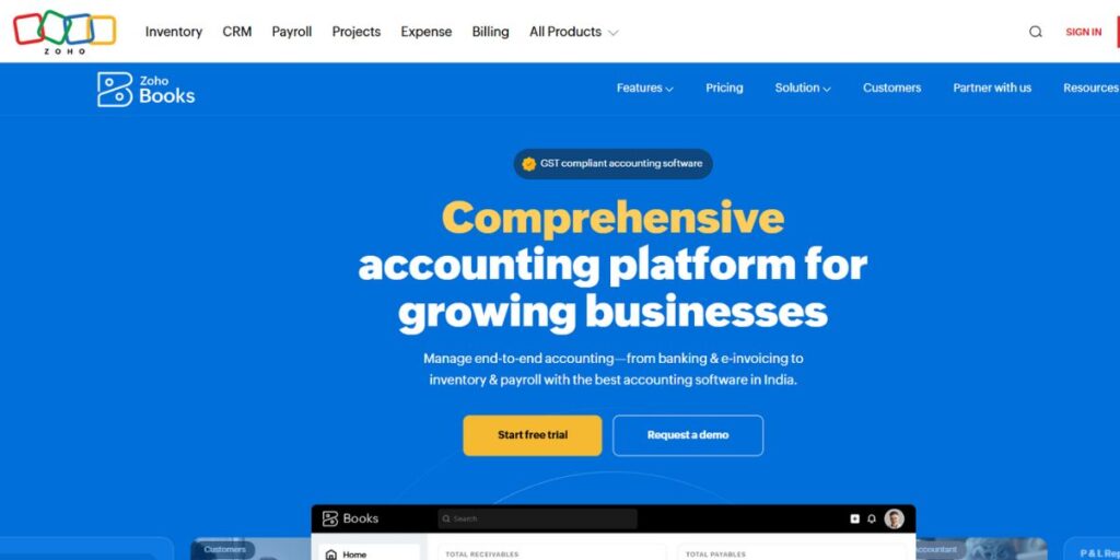 Accounting Software for Mac - Zoho Books