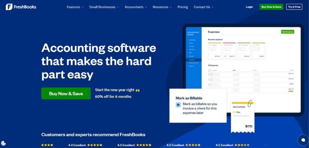 FreshBooks - Best Accounting Software in UAE