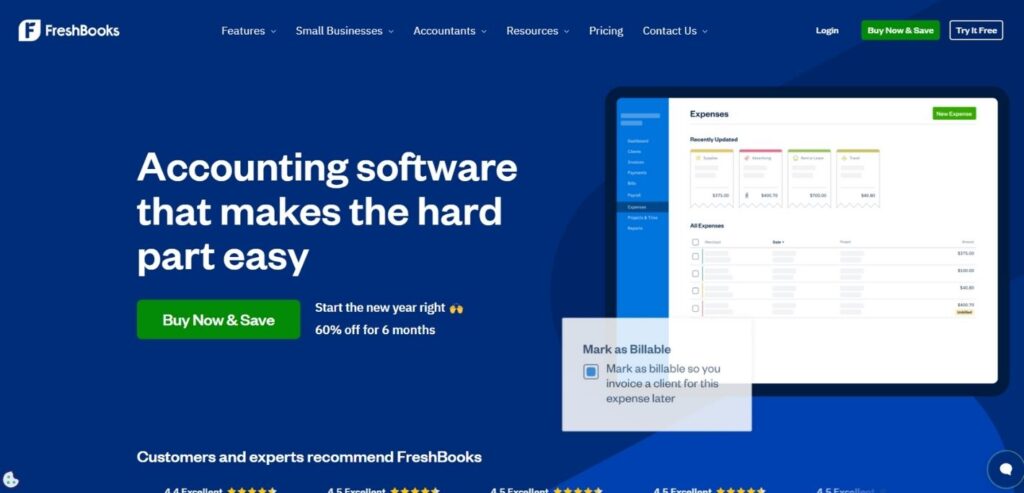 FreshBooks - SaaS Accounting Software