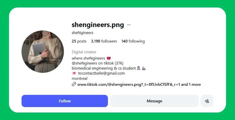 Instagram Bio for Students