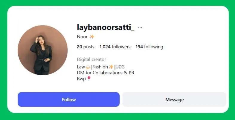 Instagram Bio for Students