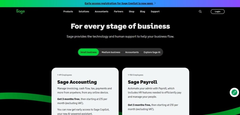 Sage - SaaS Accounting Software