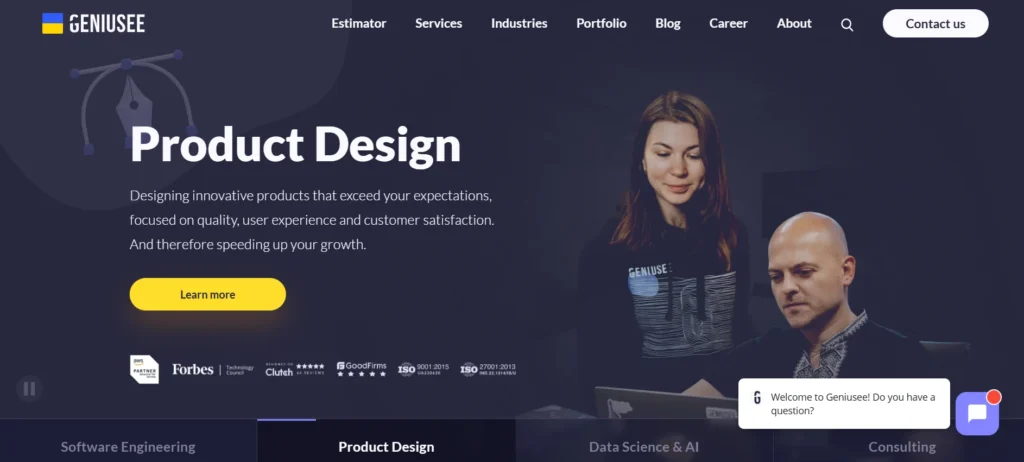 Product development company in USA - Geniusee