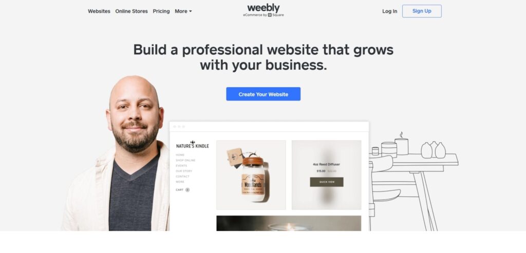 Weebly - Squarespace Alternatives