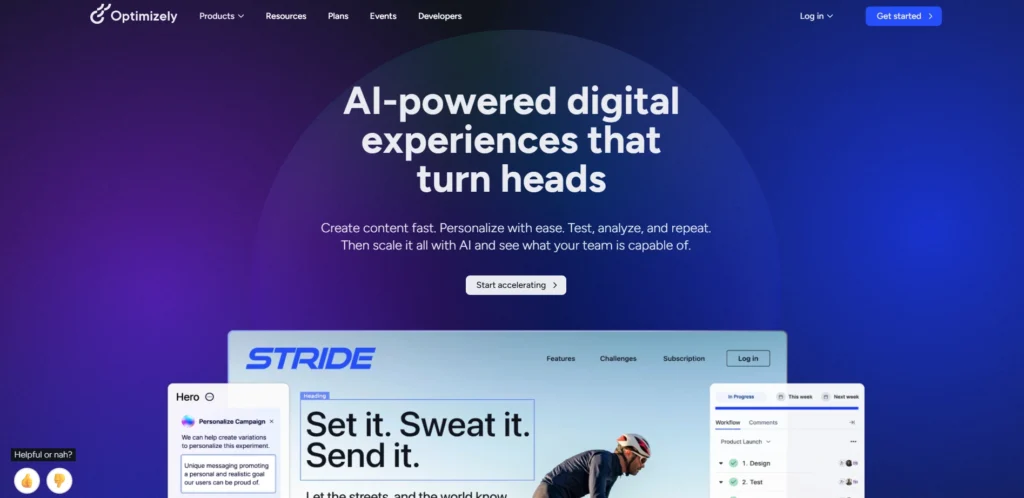 ECommerce Data Analytics Software- Opti‌mizely