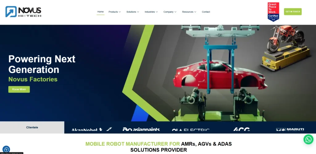 robot manufacturers in india-H⁠i‌‍‌-⁠‌T​e​ch R⁠o‌‌bo⁠tic Systemz