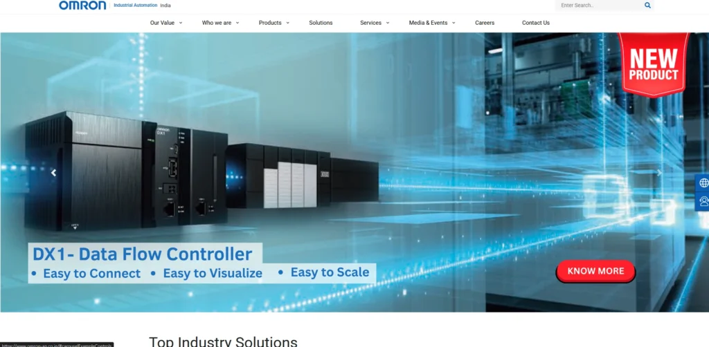  Ro⁠bot Manufacturer‌s i⁠n India-Omron A‌utomation In​d‌i‍a​