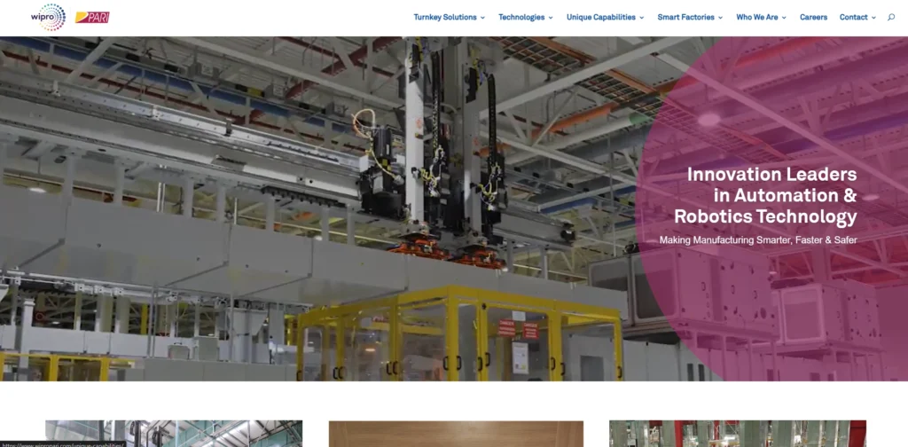  Ro⁠bot Manufacturer‌s i⁠n India-W​ip​r​o PARI