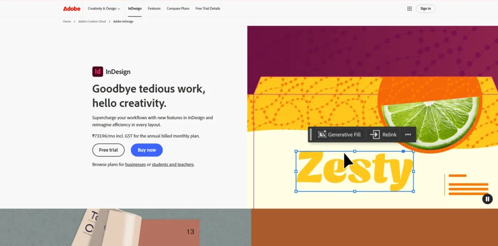 Catalog Maker Software - Adobe InDesign