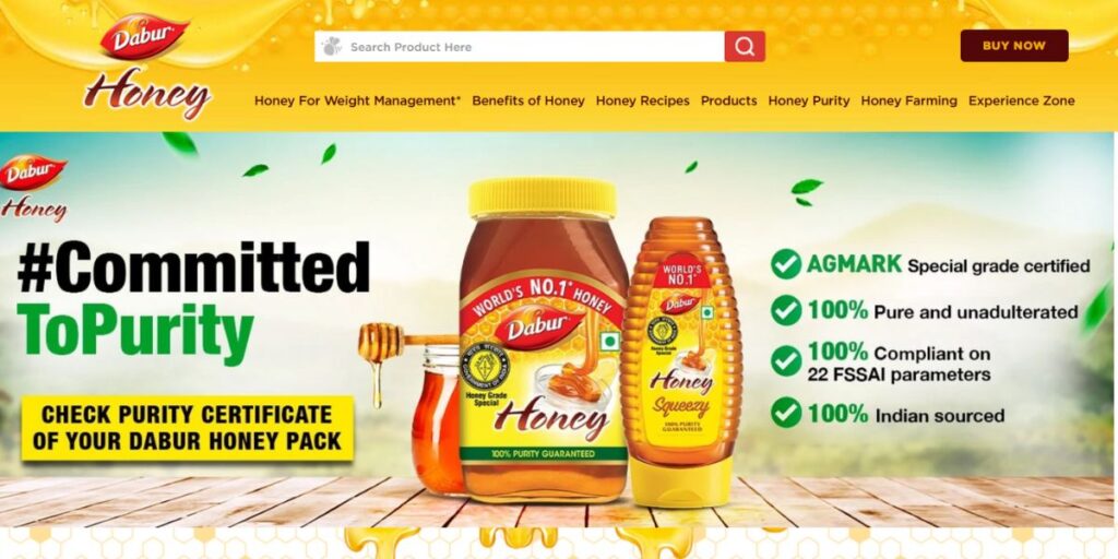 Best Honey in India - Dabur Honey