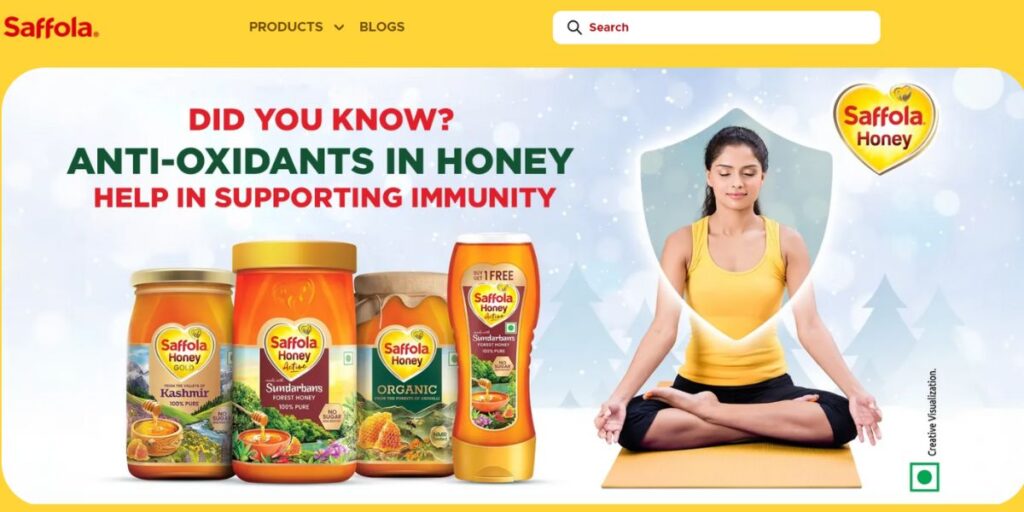 Best Honey in India - Saffola Honey