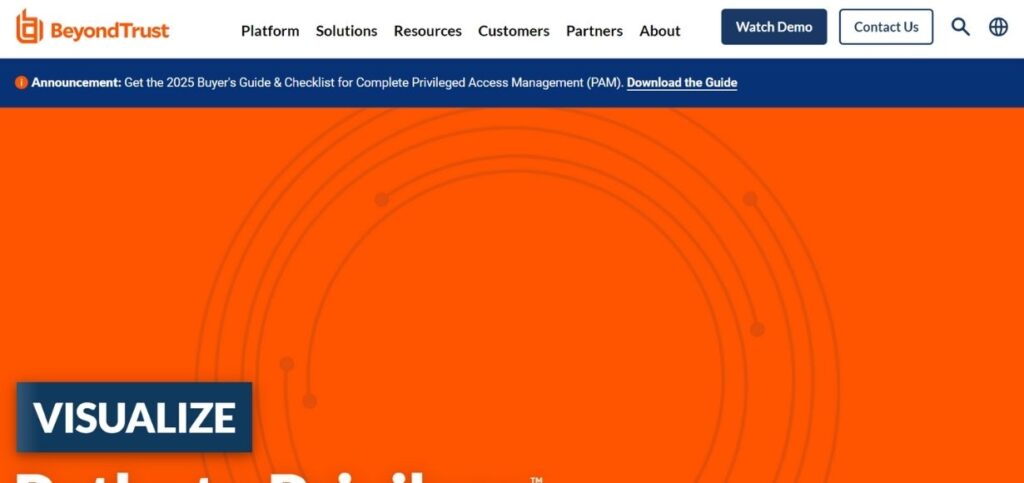 Best PAM Tools - BeyondTrust