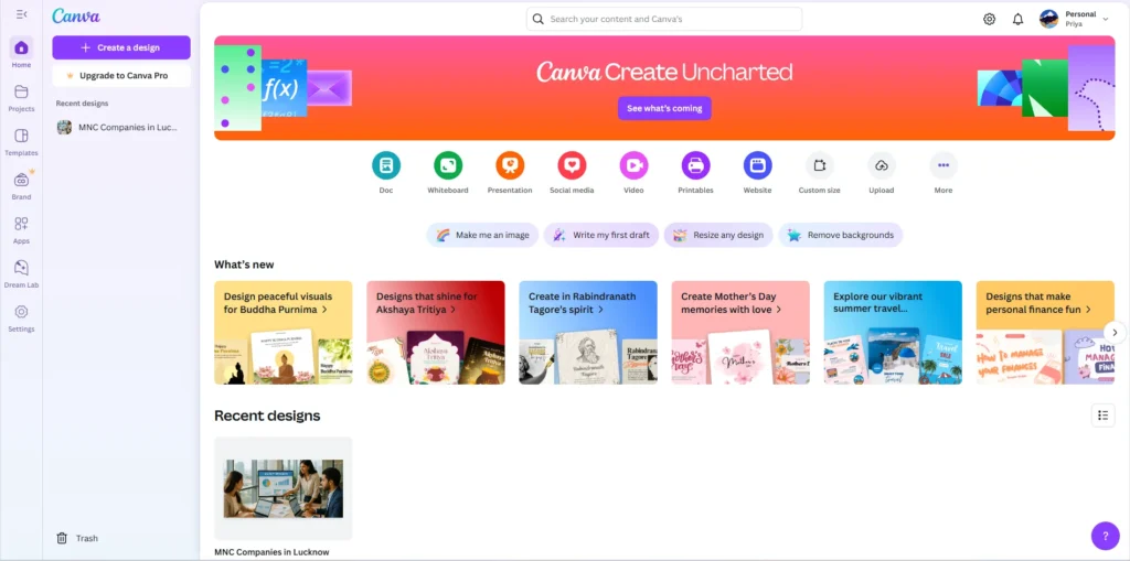 Catalog Maker Software - Canva