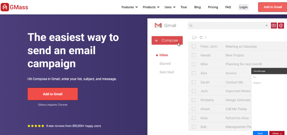 Cold Email Software - GMass