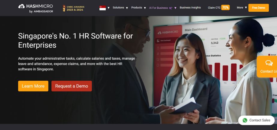HR Software in Singapore - HashMicro