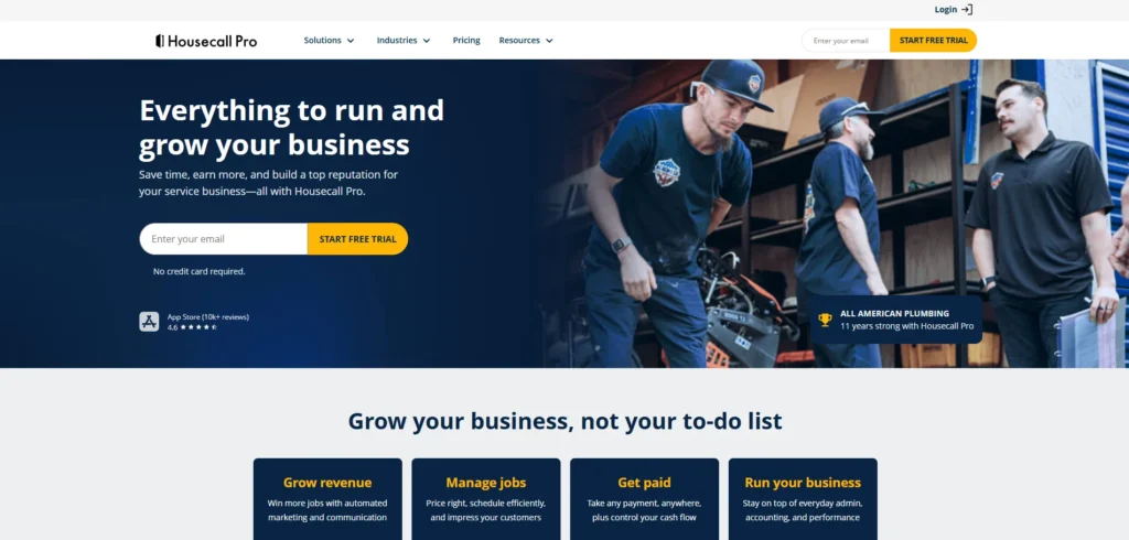 Cleaning Business Software - Housecall Pro