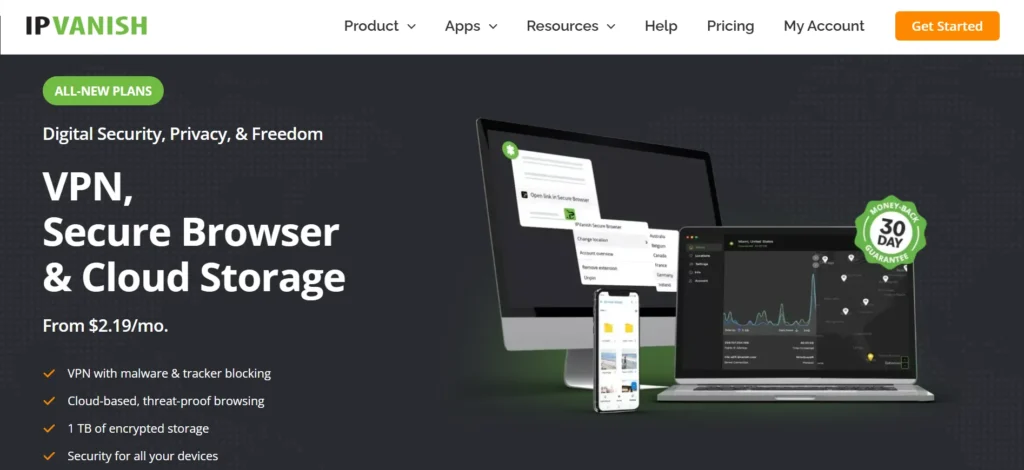 Best VPN service - IPVanish