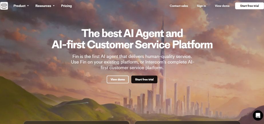 Customer Service Software Platform - Intercom