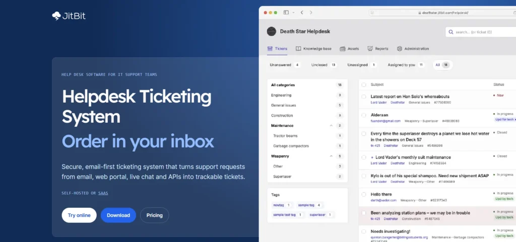Jitbit Helpdesk