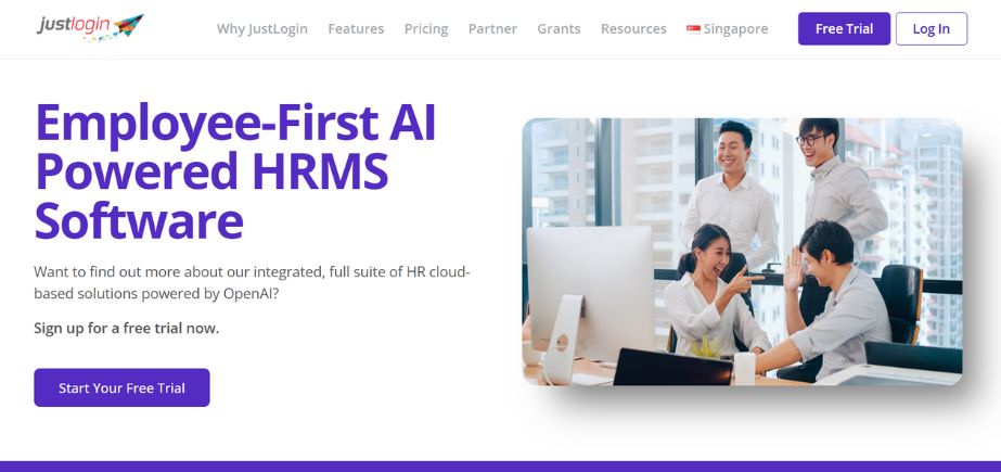 HR Software in Singapore - JustLogin