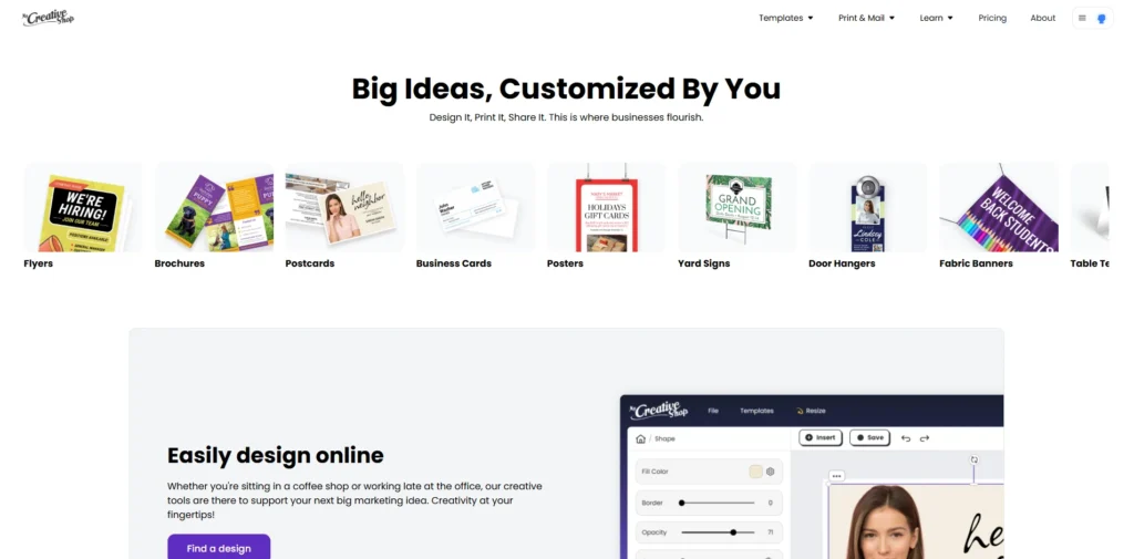 Catalog Maker Software - MyCreativeShop