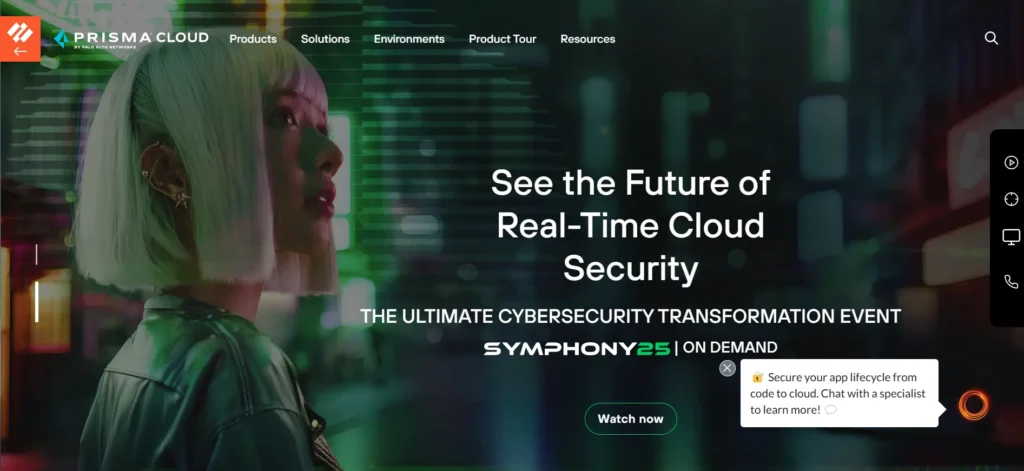 Cybersecurity tool for hospitals - Palo Alto Networks Prisma Cloud