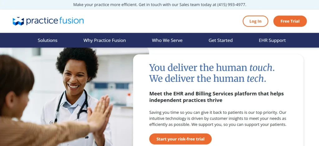 Electronic health record software - Practice Fusion