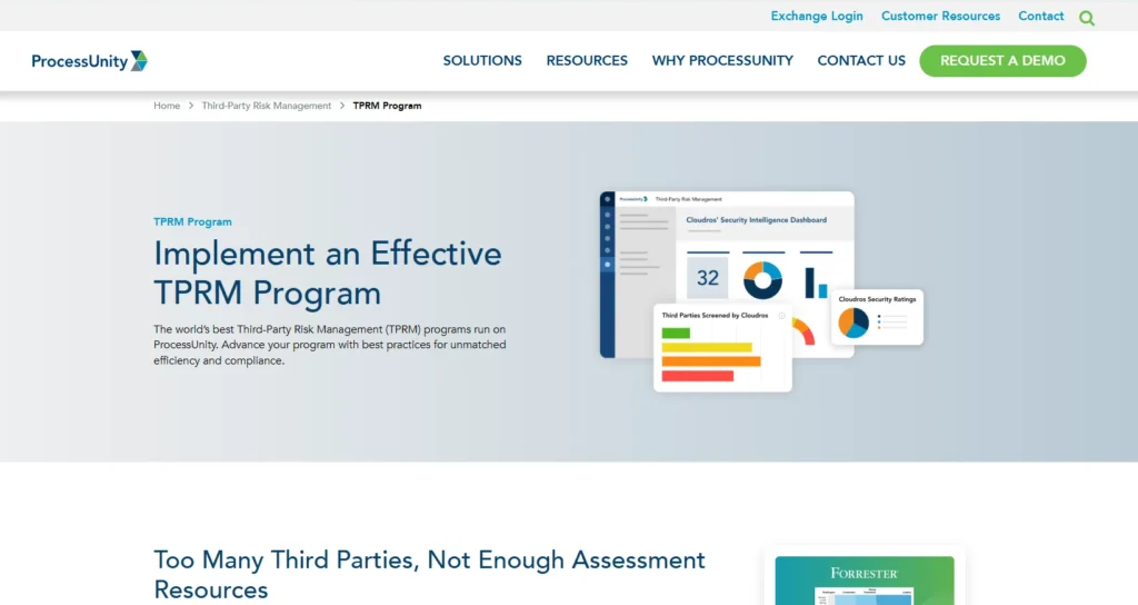 Third-Party Risk Management Tool - ProcessUnity