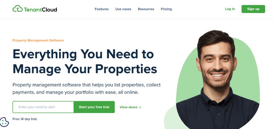 Property management CRM software - TenantCloud