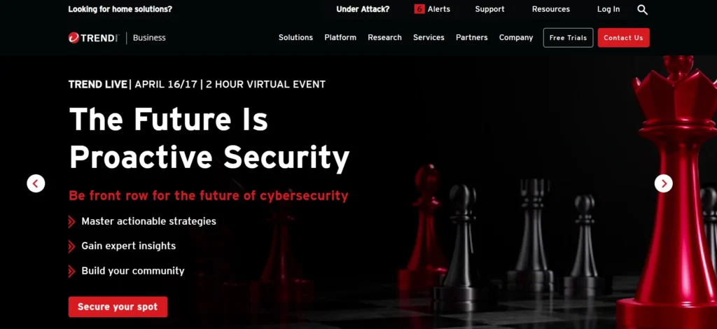 Cybersecurity tool for hospitals - Trend Micro Deep Security