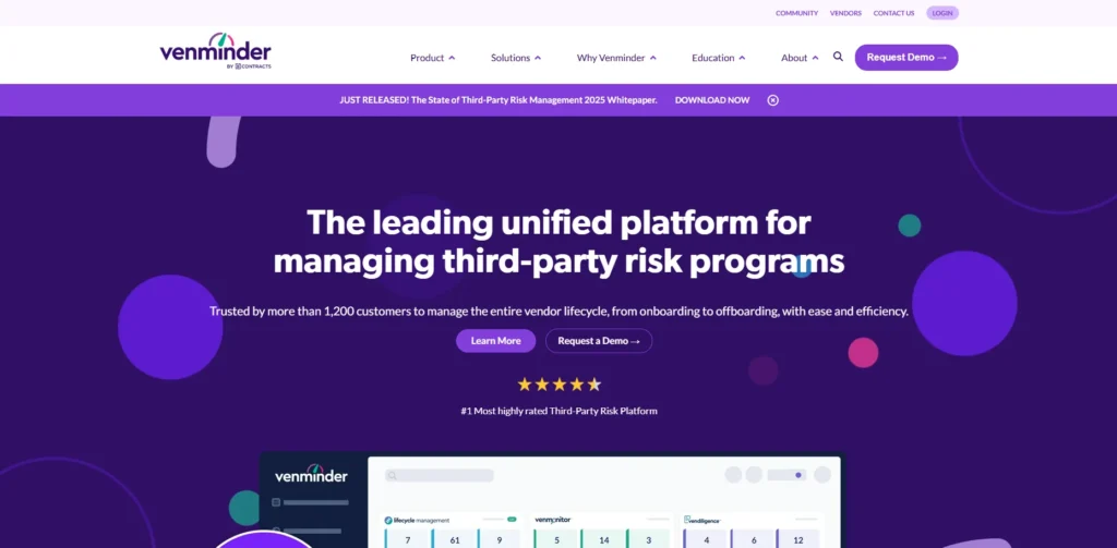 Venminder-IT Vendor Risk Management Solutions