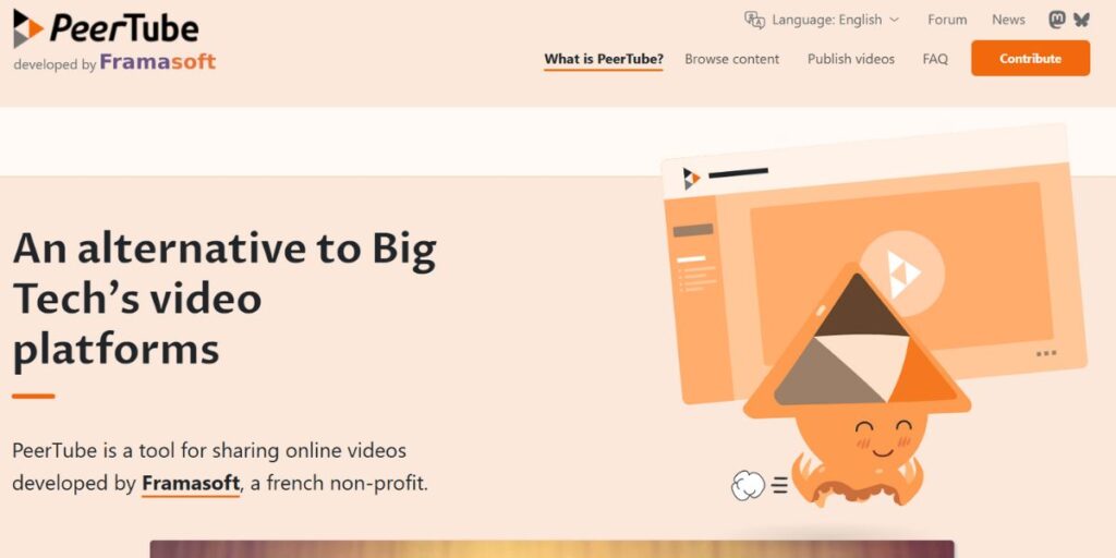 YouTube Alternatives- PeerTube 