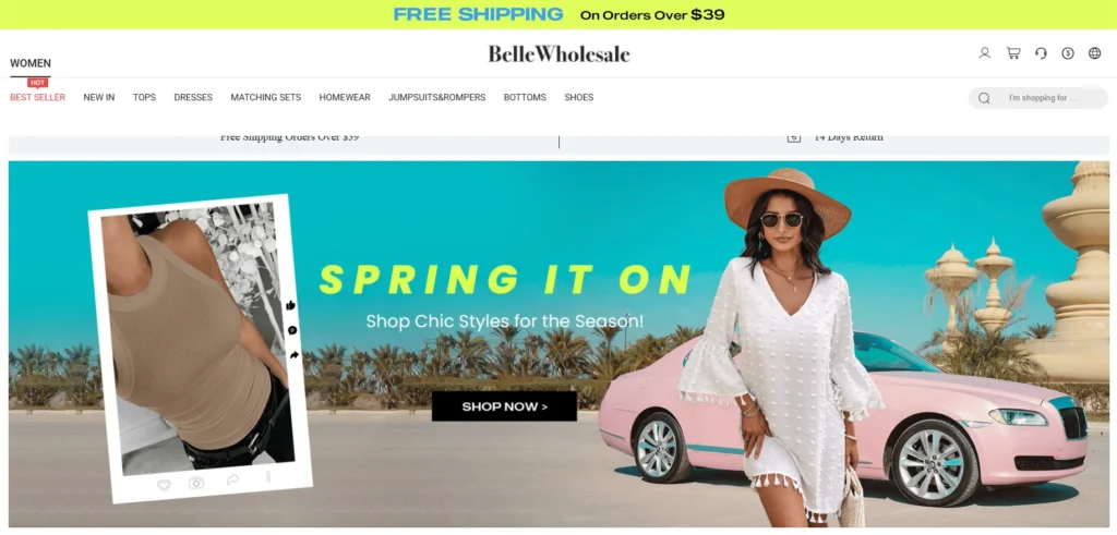 Bellewholesale- best Clothing Dropshipping Suppliers in India