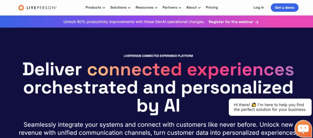 AI Customer Service Chatbot - LivePerson
