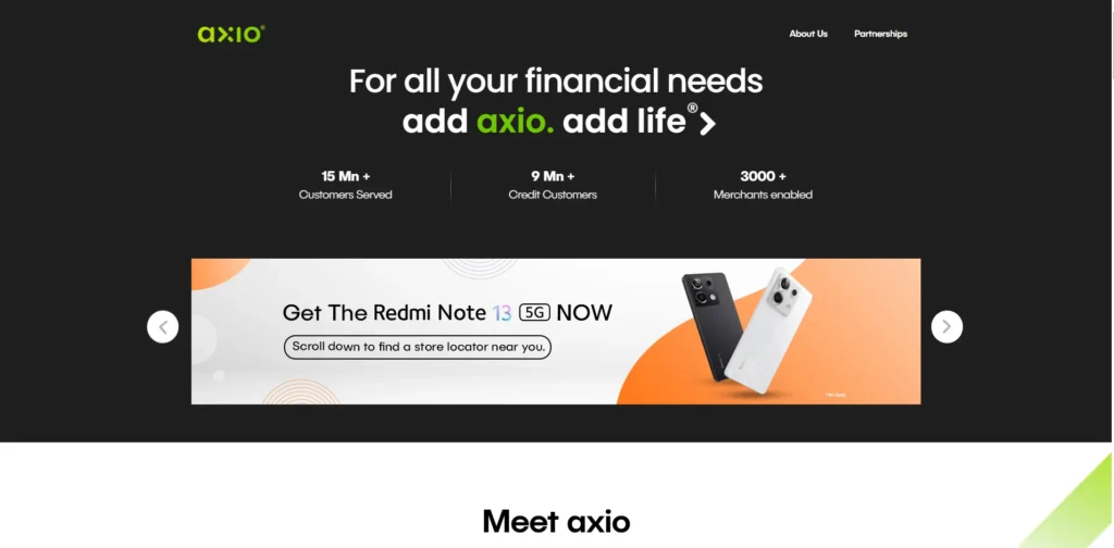 Finance Company in Bangalore - Axio