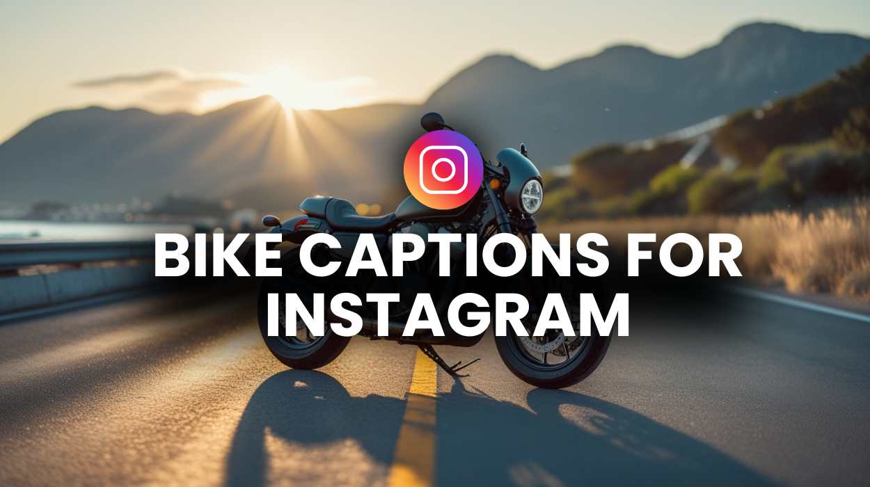 Bike Captions for Instagram