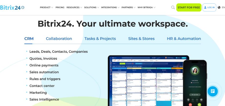 Client Management Tools - Bitrix24