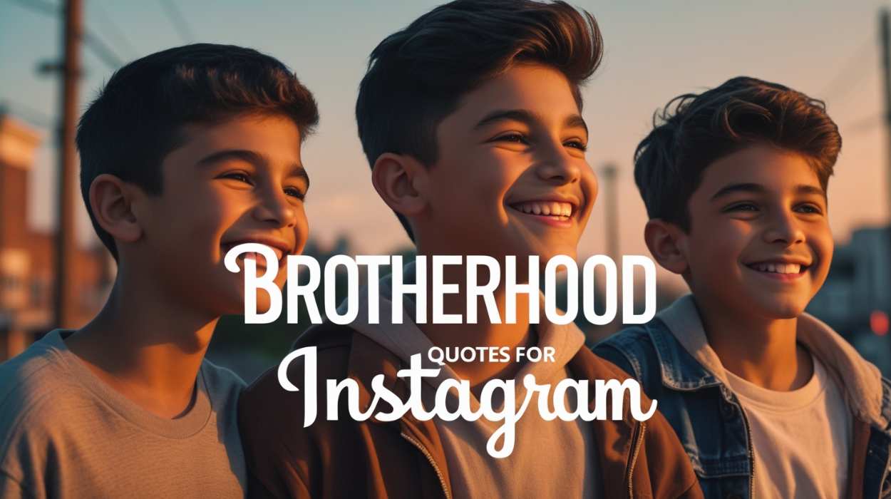 Brotherhood Quotes for Instagram