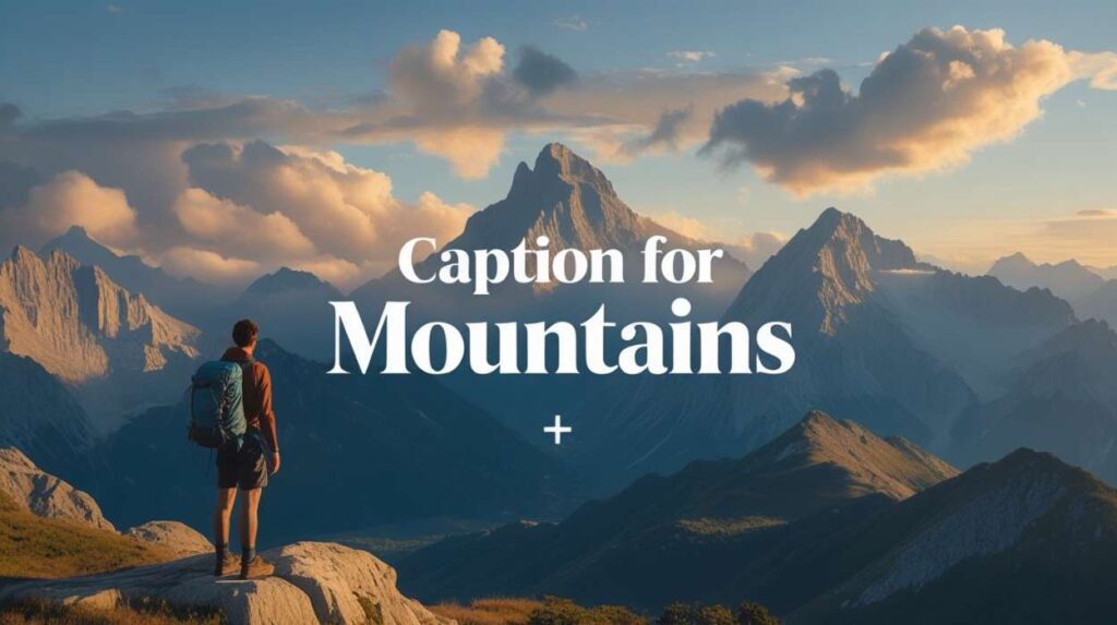 Instagram Captions For Mountains