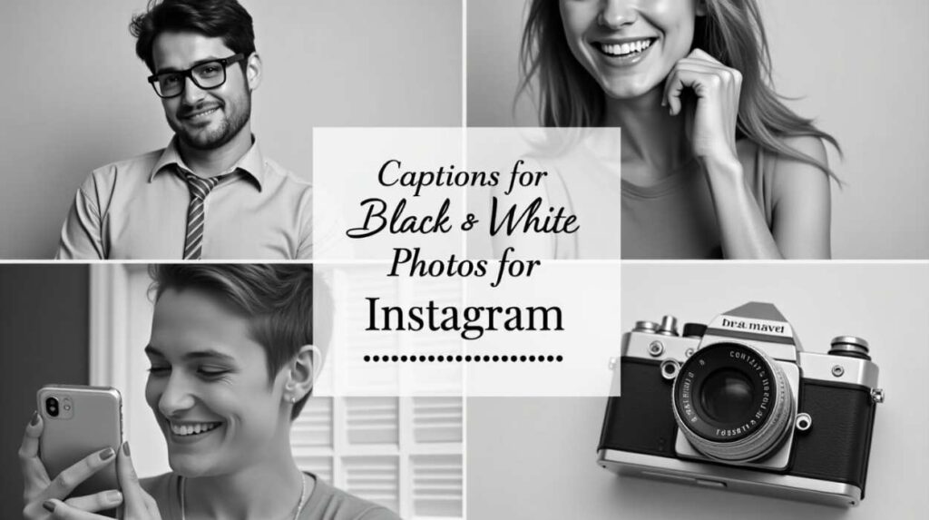 Captions for Black and White Photos for Instagram