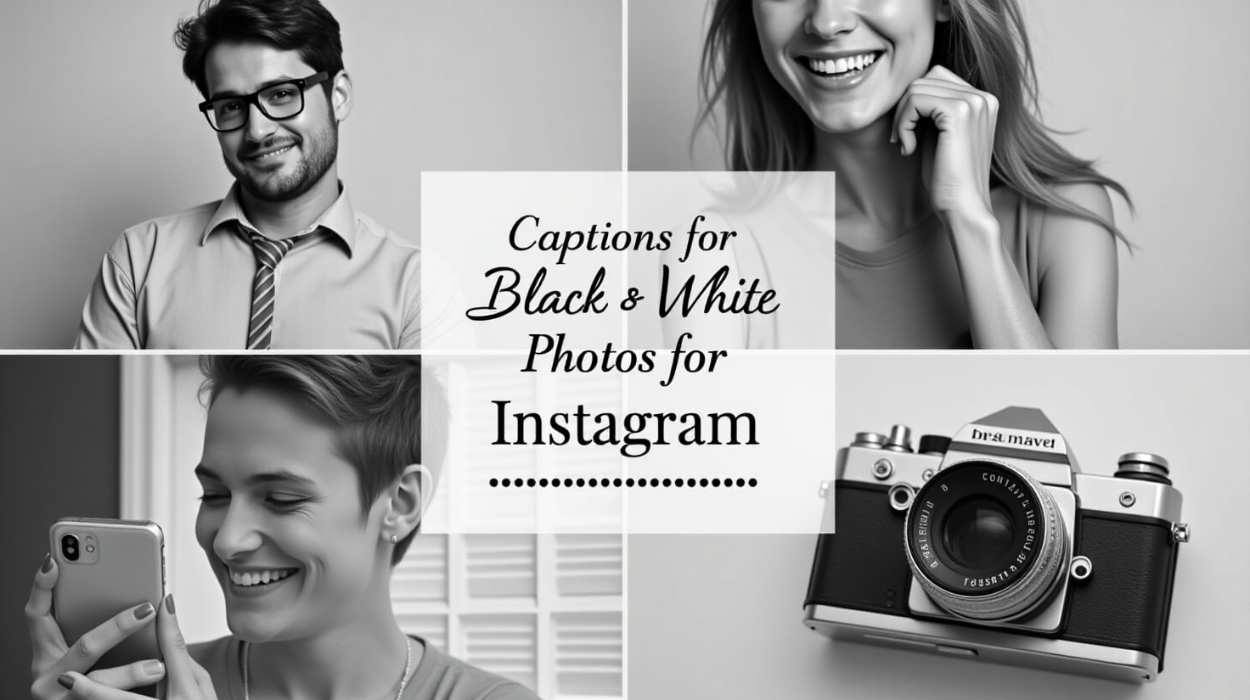 Captions for Black and White Photos for Instagram