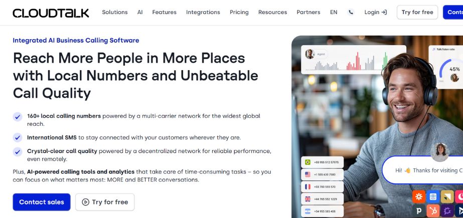 Cloud Calling Software - CloudTalk